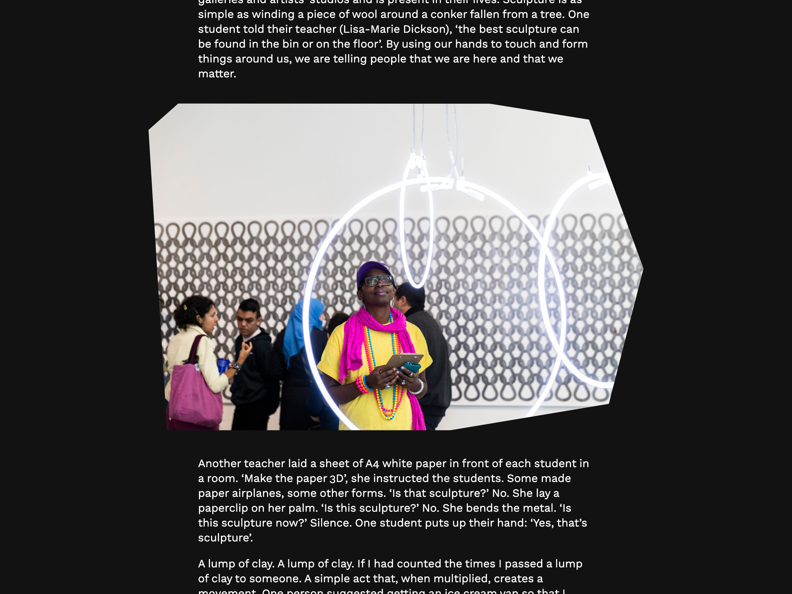 Article page